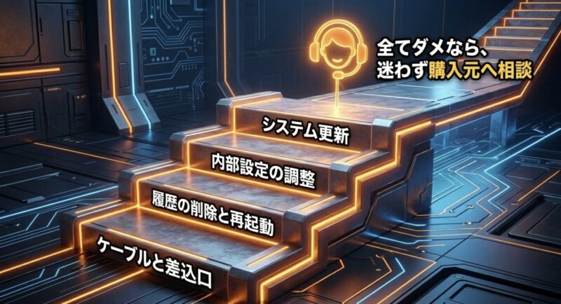 CarlinKitが故障したと感じた時の最終確認手順と購入元への相談フロー