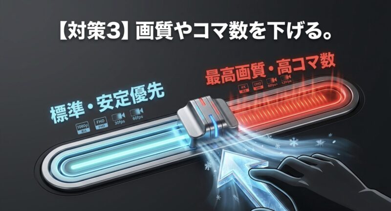 解像度・フレームレートと負荷の関係表