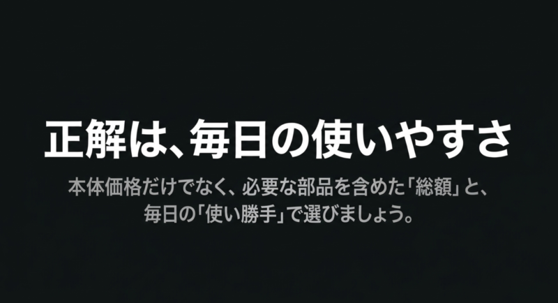カーナビ選びの正解は、本体価格だけでなく必要な部品を含めた総額と毎日の使い勝手で選ぶこと